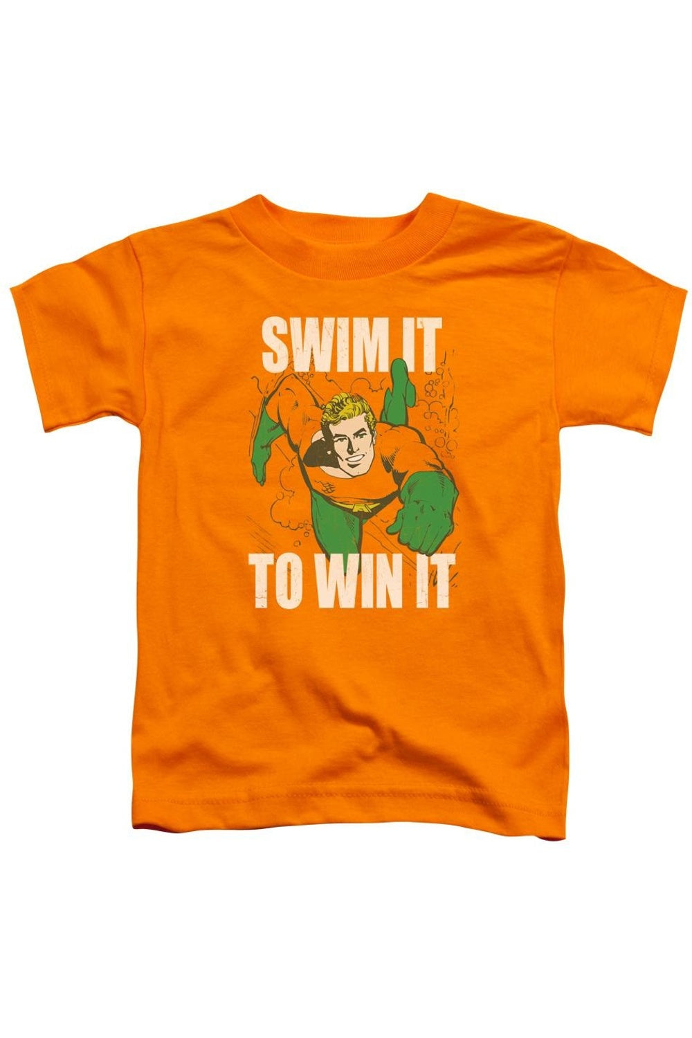 

Футболка с коротким рукавом DC Comics Swim It для детей Gildan, оранжевый