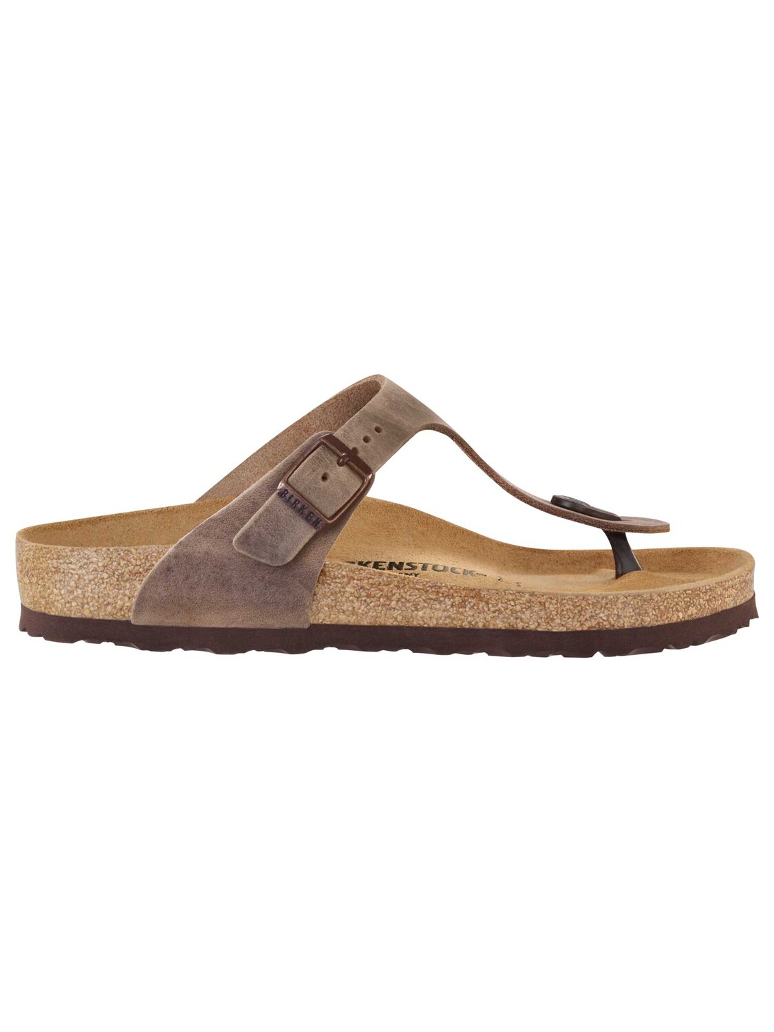 

Тапочки Birkenstock Gizeh LEOI, коричневый