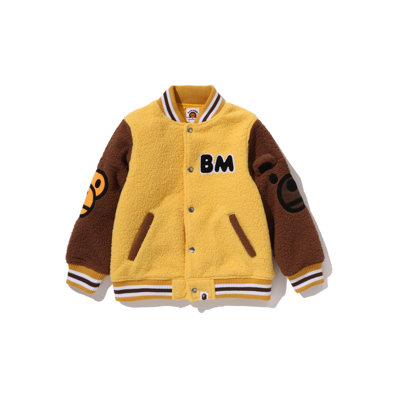 

Детская куртка FW25, возраст 3-7 лет A Bathing Ape, желтый yex