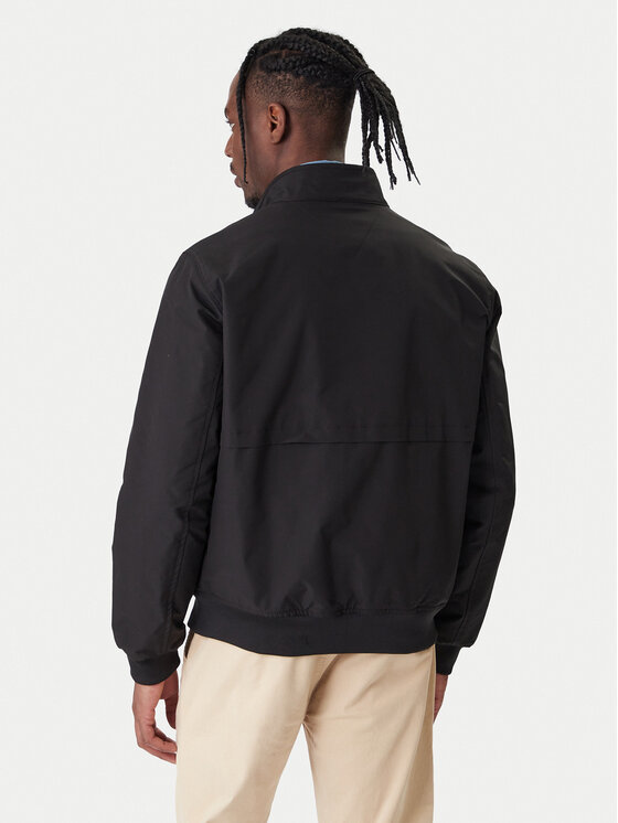 Демисезонная куртка regular fit Harrington MW0MW37647 Tommy Hilfiger, черный — фото 3