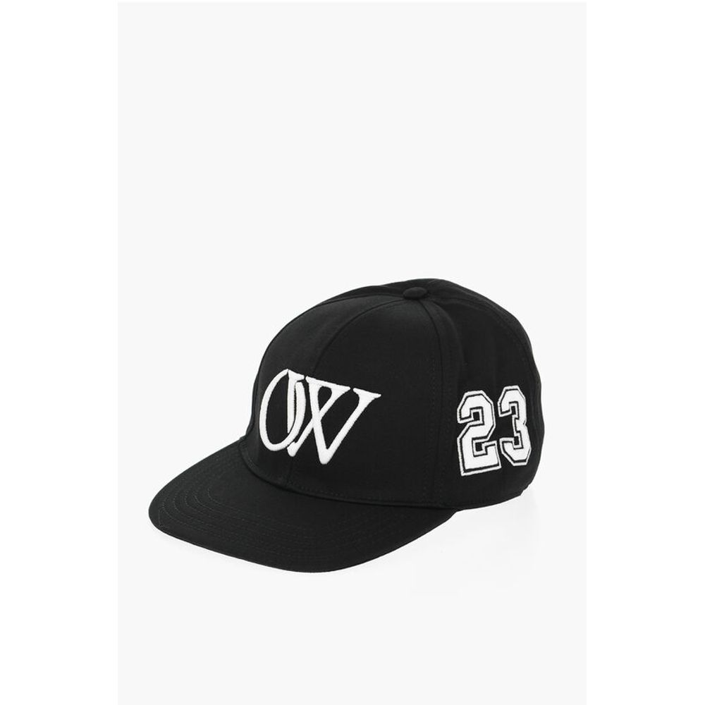 

Черная хлопковая шляпа Off-White, Black