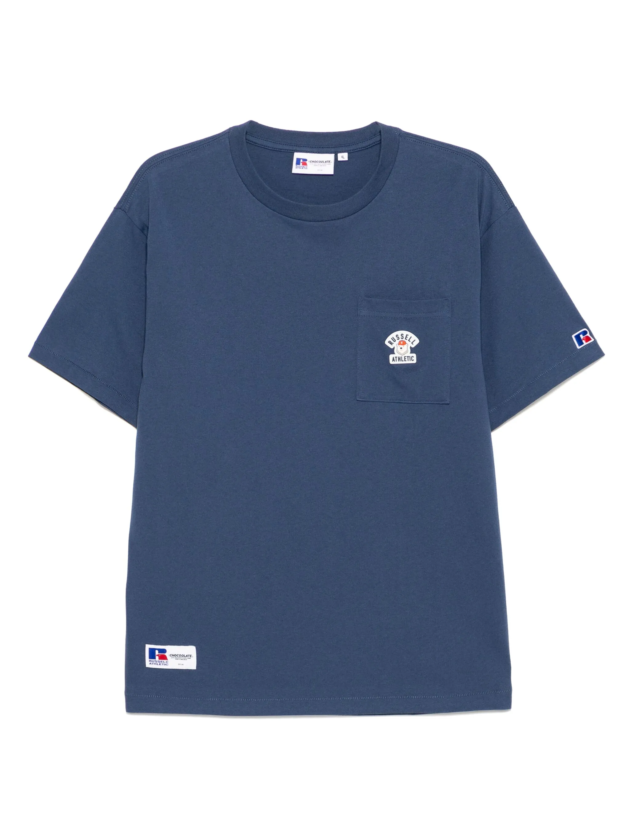 

Футболка с карманом Chocoolate, синий