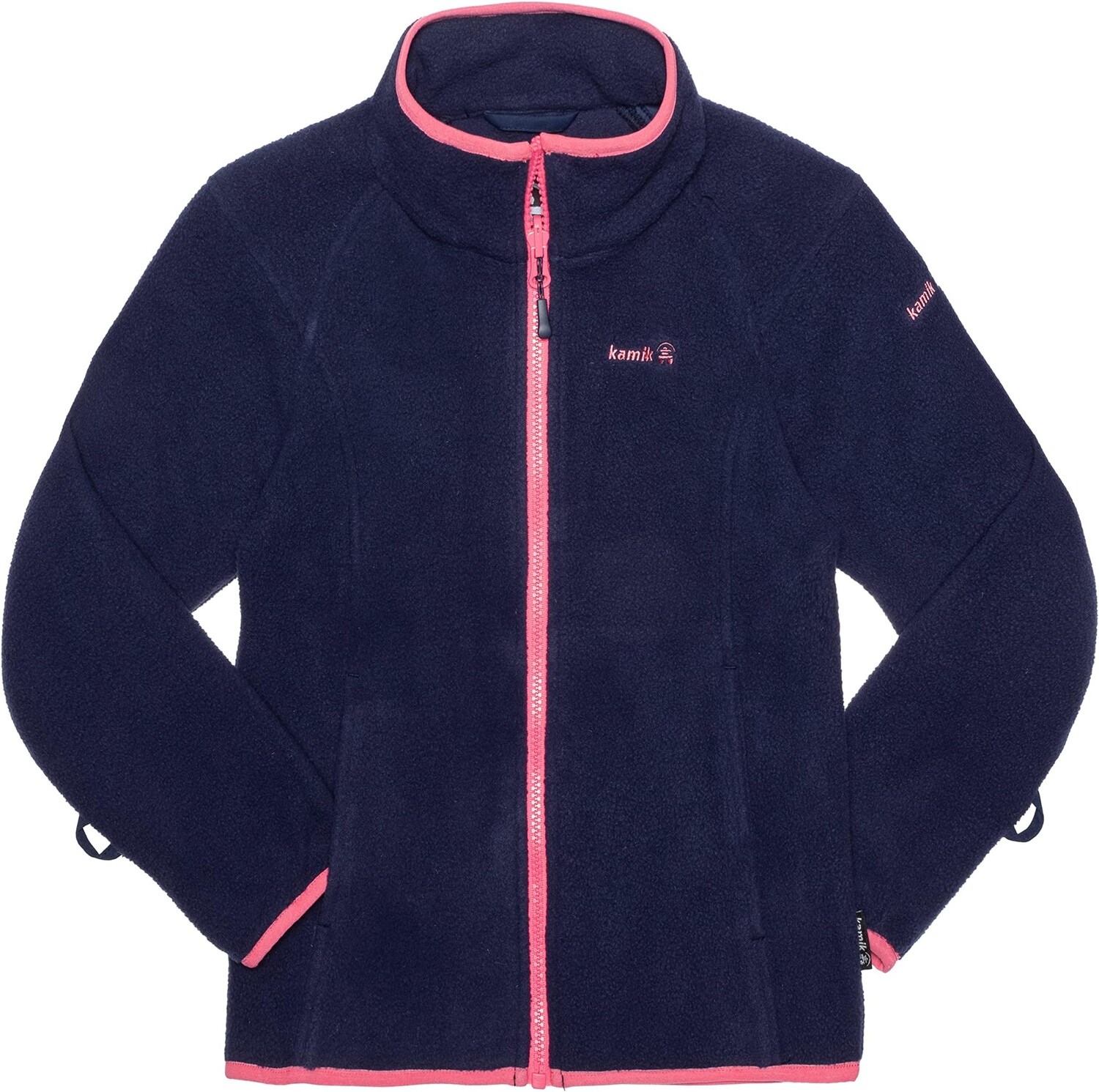 

Куртка Kamik Linnea Fleece Jacket, цвет Navy/Coral