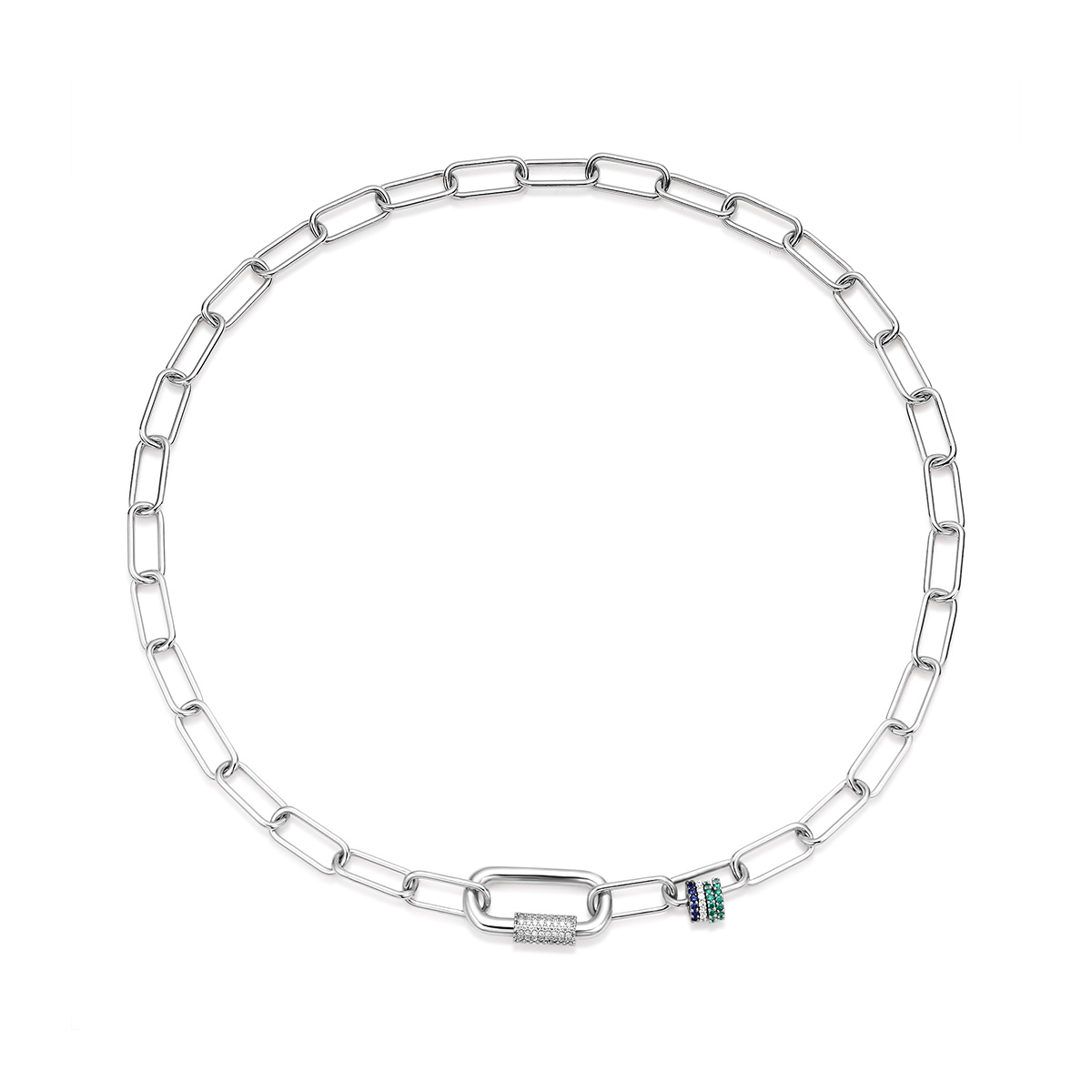 

Apm Monaco Yacht Club 925 серебряное колье для женщин