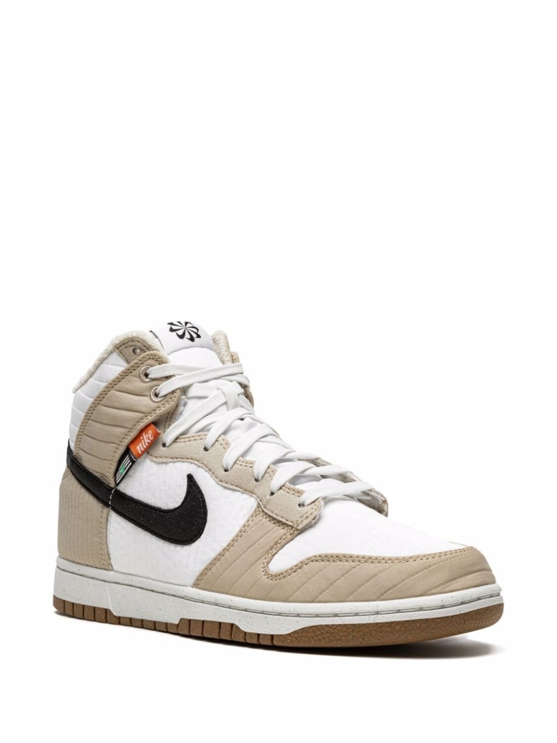 Nike кроссовки Dunk Hi Retro NN Toasty Rattan, белый — фото 2