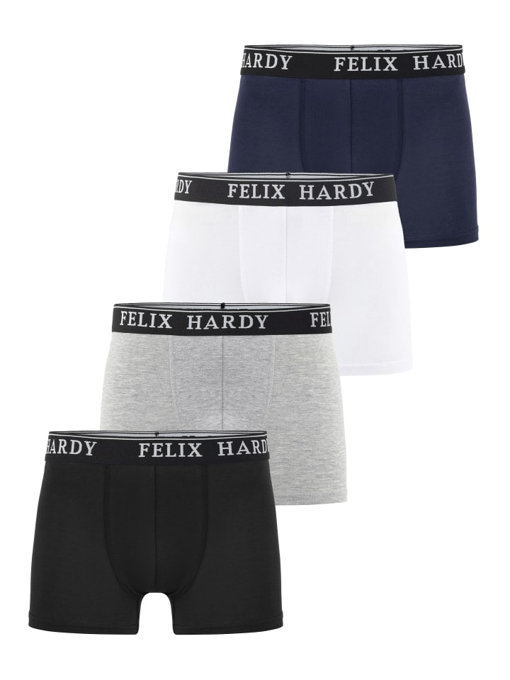 

Felix Hardy Боксерские шорты черного, светло-серого, белого и темно-синего цветов