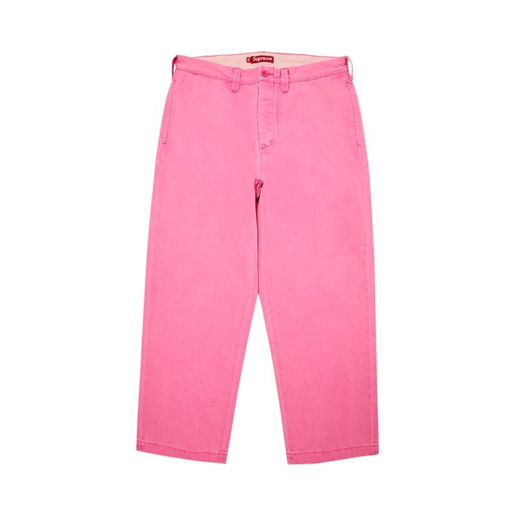 

Брюки Supreme Chino Pant, розовый