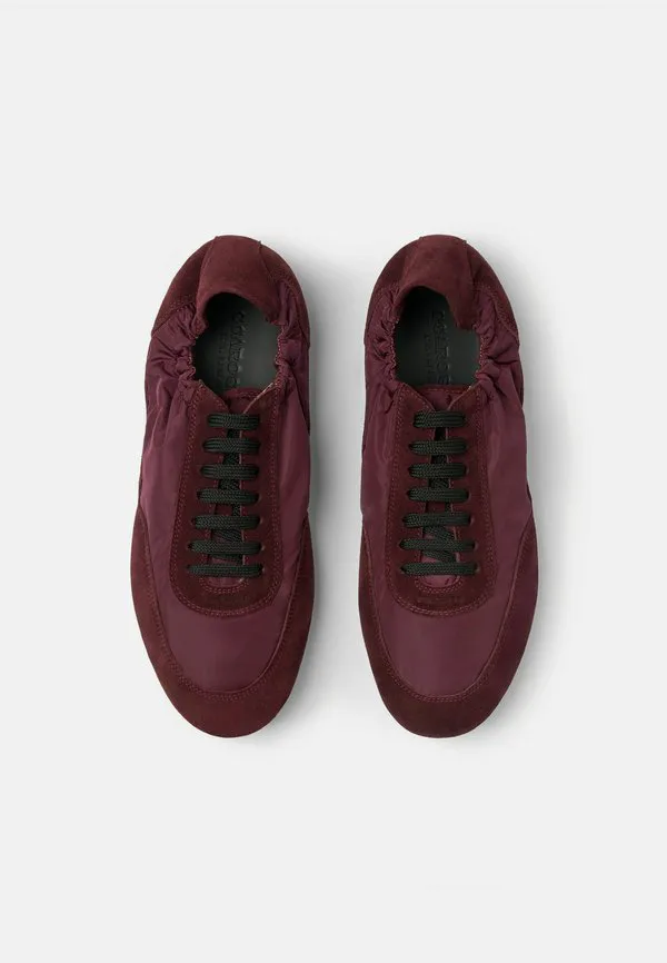 Низкие кроссовки Scarosso, Burgundy - Nylon — фото 2