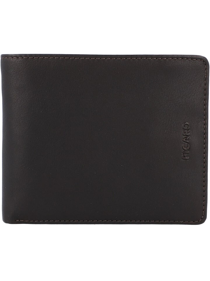 

Кошелек PICARD Brooklyn Geldbörse Leder 12 cm, цвет cafe