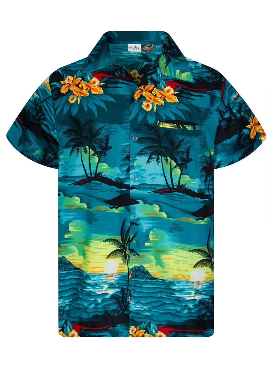 

Рубашка King Kameha Surf, цвет Petrol