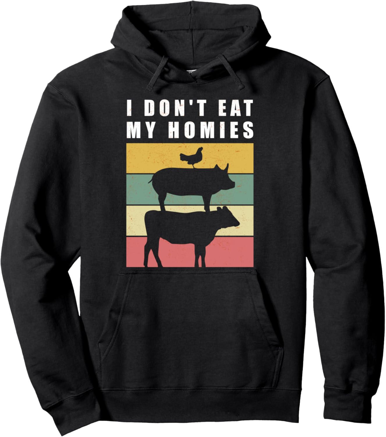

Крутая веганская толстовка Go Vegan - Gifts For Vegans And Vegetarians, черный