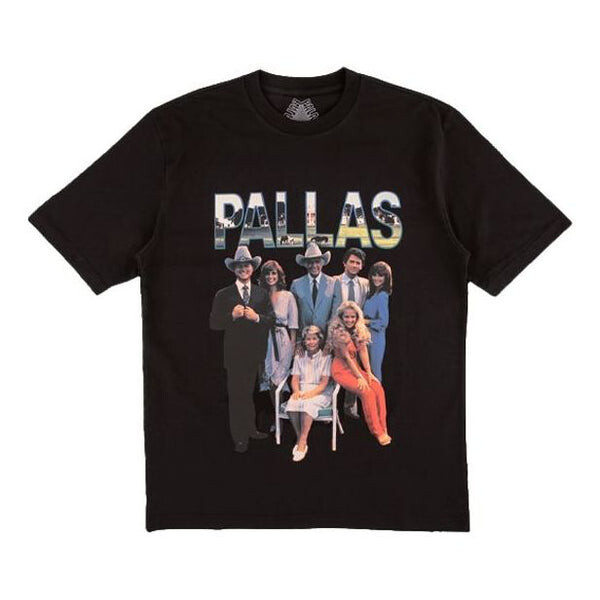 

Футболка men's pallas dallas printing short sleeve black Palace, черный