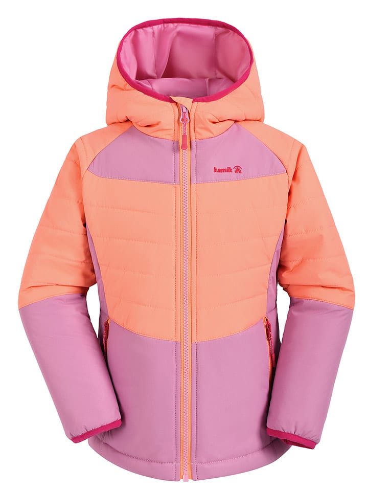 

Стеганая куртка Kamik, цвет orange/rosa