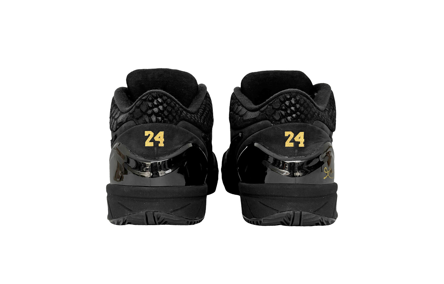 

Баскетбольные кроссовки Zoom Kobe 4 мужские низкие черные Nike