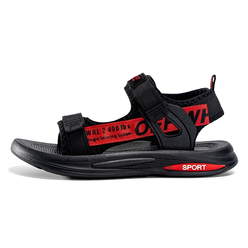 

Сандалии детские противоскользящие YUZHAOLIN, черный/красный