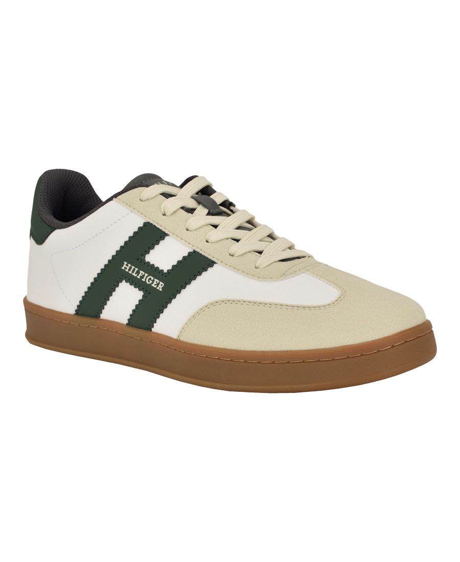 

Мужские модные кроссовки Javlon T-Toe Tommy Hilfiger, Light natural, Green multi