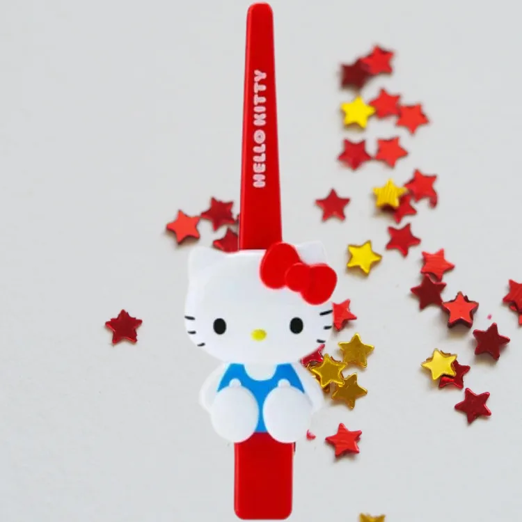 Зажим для волос Hello Kitty с длинными волосами Sanrio, Long Hair Clip Duckbill Clip — фото 4
