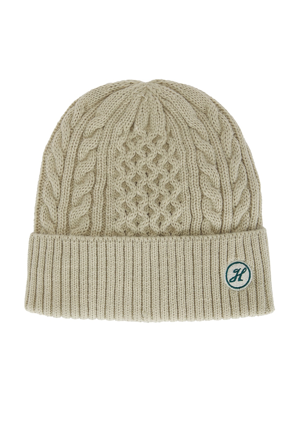 

Шапка-Бини с косичкой vulcan Hemlock Hat Co, серый