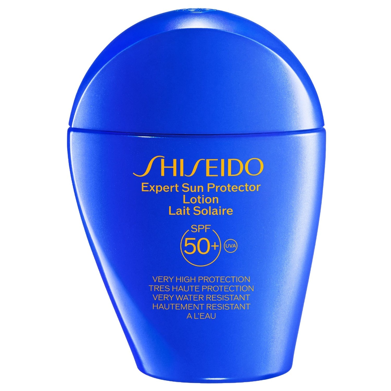 

Солнцезащитный крем sun care blue expert sun protector lotion spf50 Shiseido, объем 50 мл