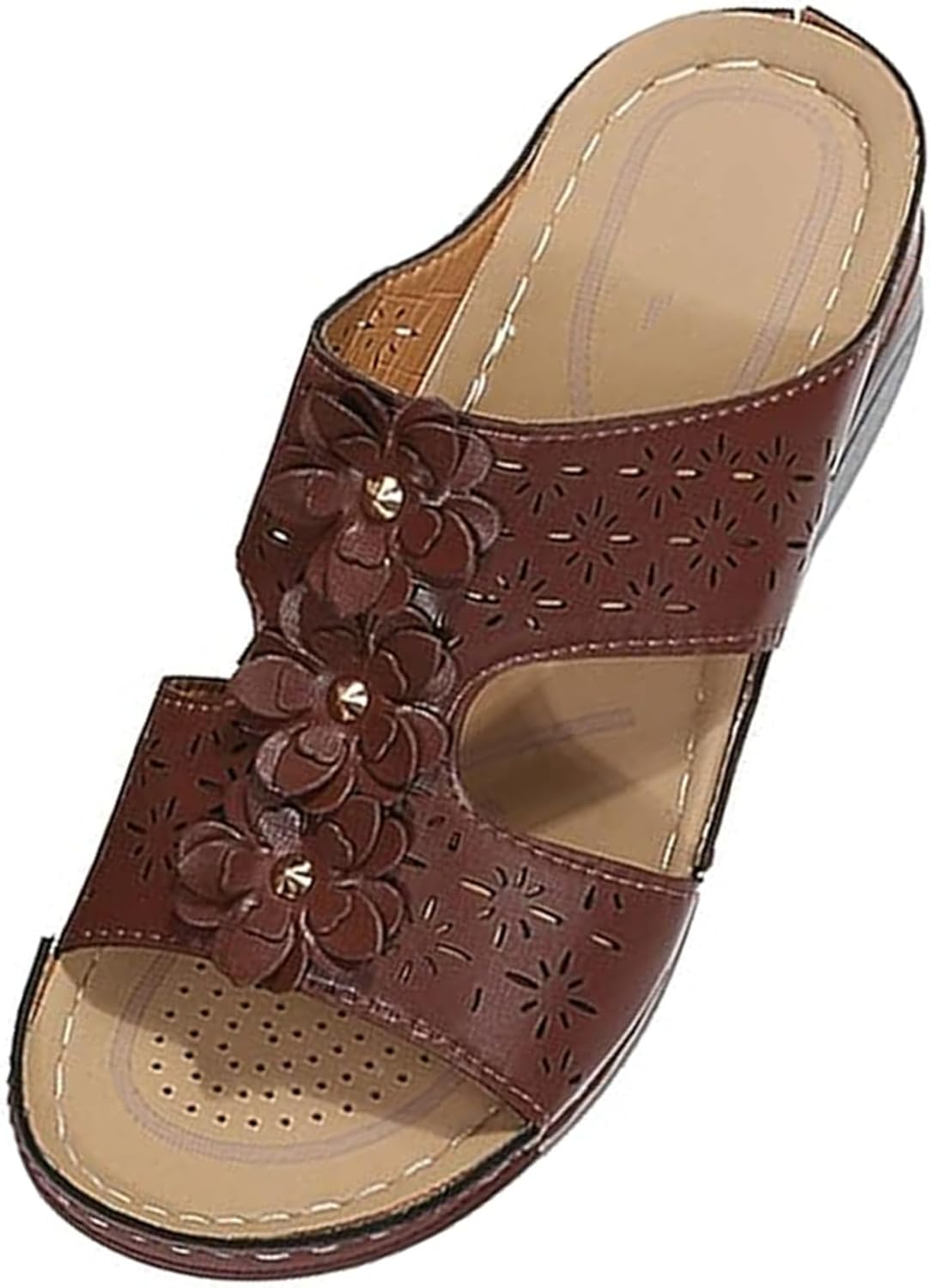 

Сандалии FFMA от подошвенного фасциита, женские ортопедические сандалии с эффектом памяти, мужские и женские шлепанцы с поддержкой свода стопы, женские сандалии с поддержкой свода, мужские прогулочные сандалии, коричневый