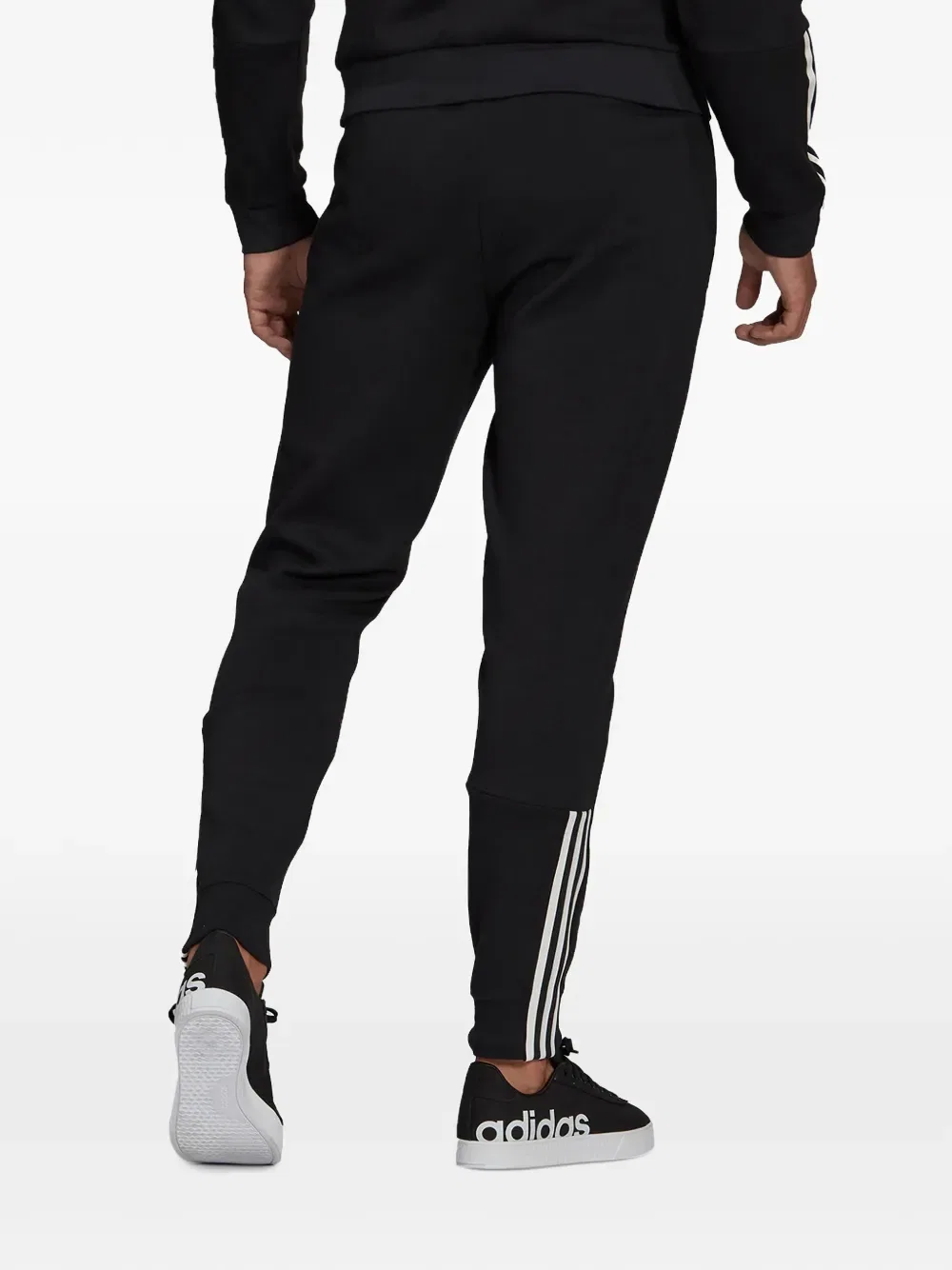 Спортивные брюки Essentials с тремя полосками Adidas, черный — фото 2