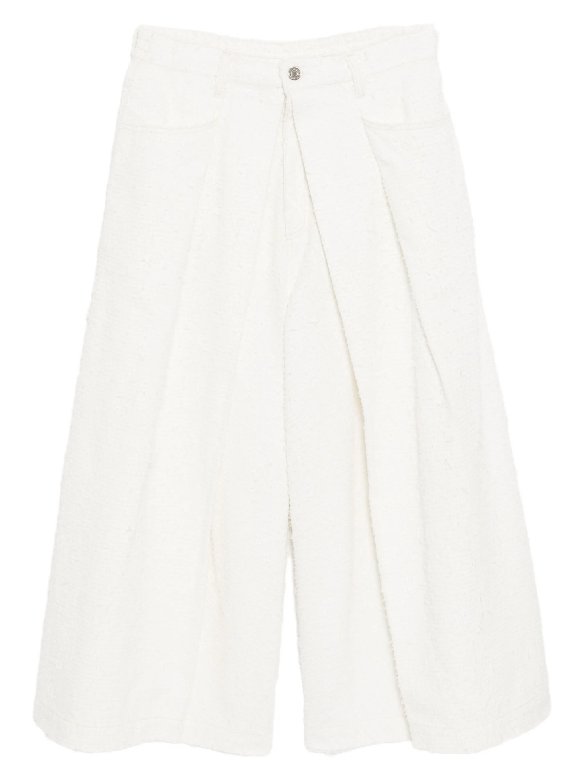 

Укороченные джинсы с запахом Songzio, белый