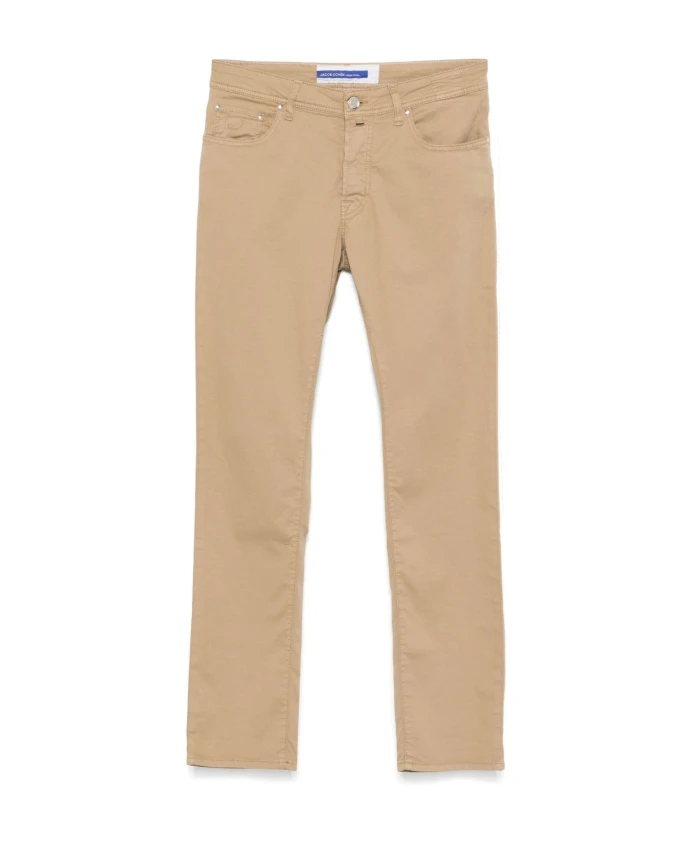 

Брюки Bard с застежкой на пуговицы и пятью карманами. Jacob Cohã«N, бежевый