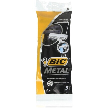 

Металлические мужские одноразовые бритвы для бритья, 5 шт., Bic