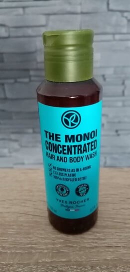 Шампунь-концентрат - гель для душа Monoi, 100 мл Yves Rocher — фото 4