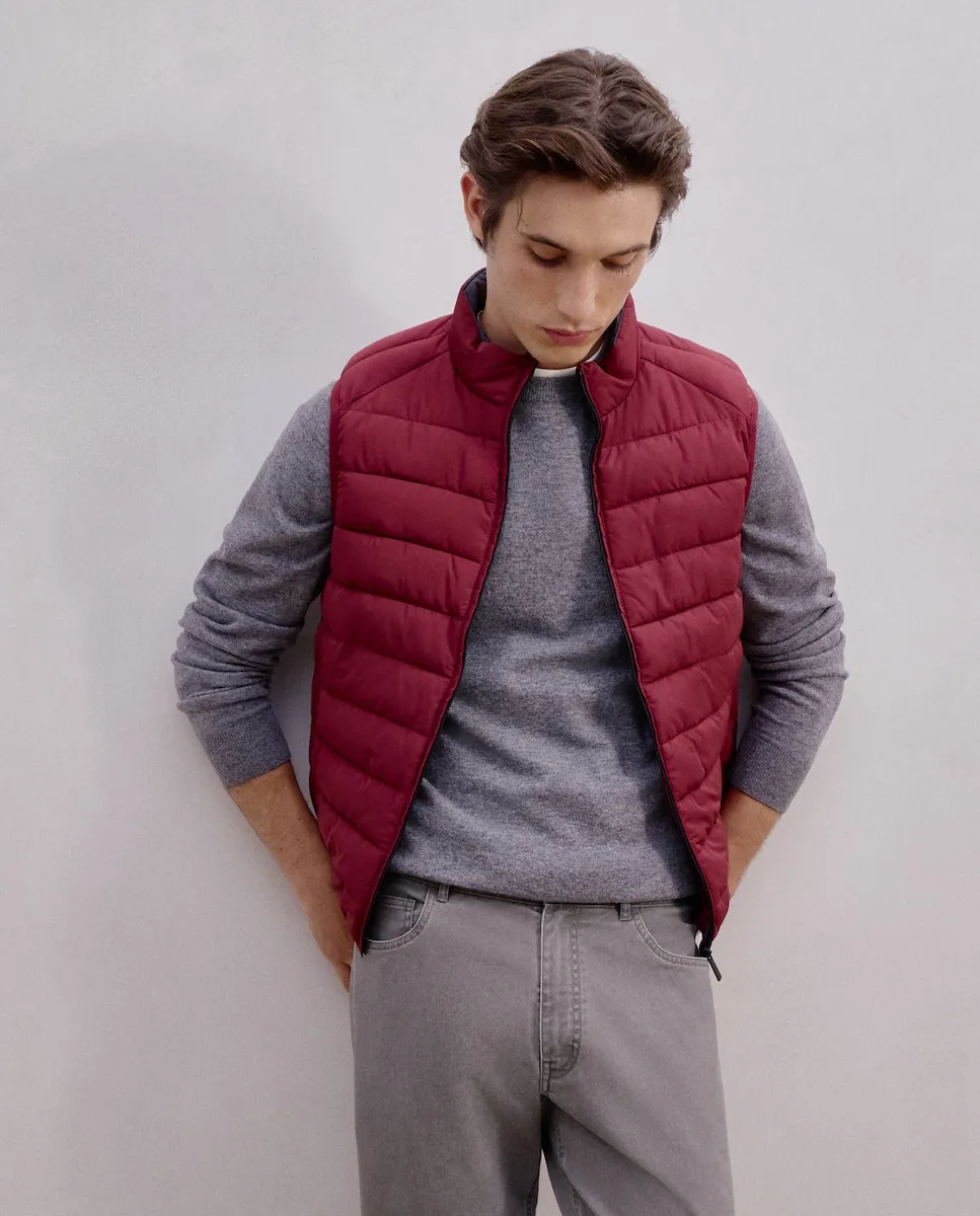 

Утепленная мужская куртка из переработанного материала Dustin, красный