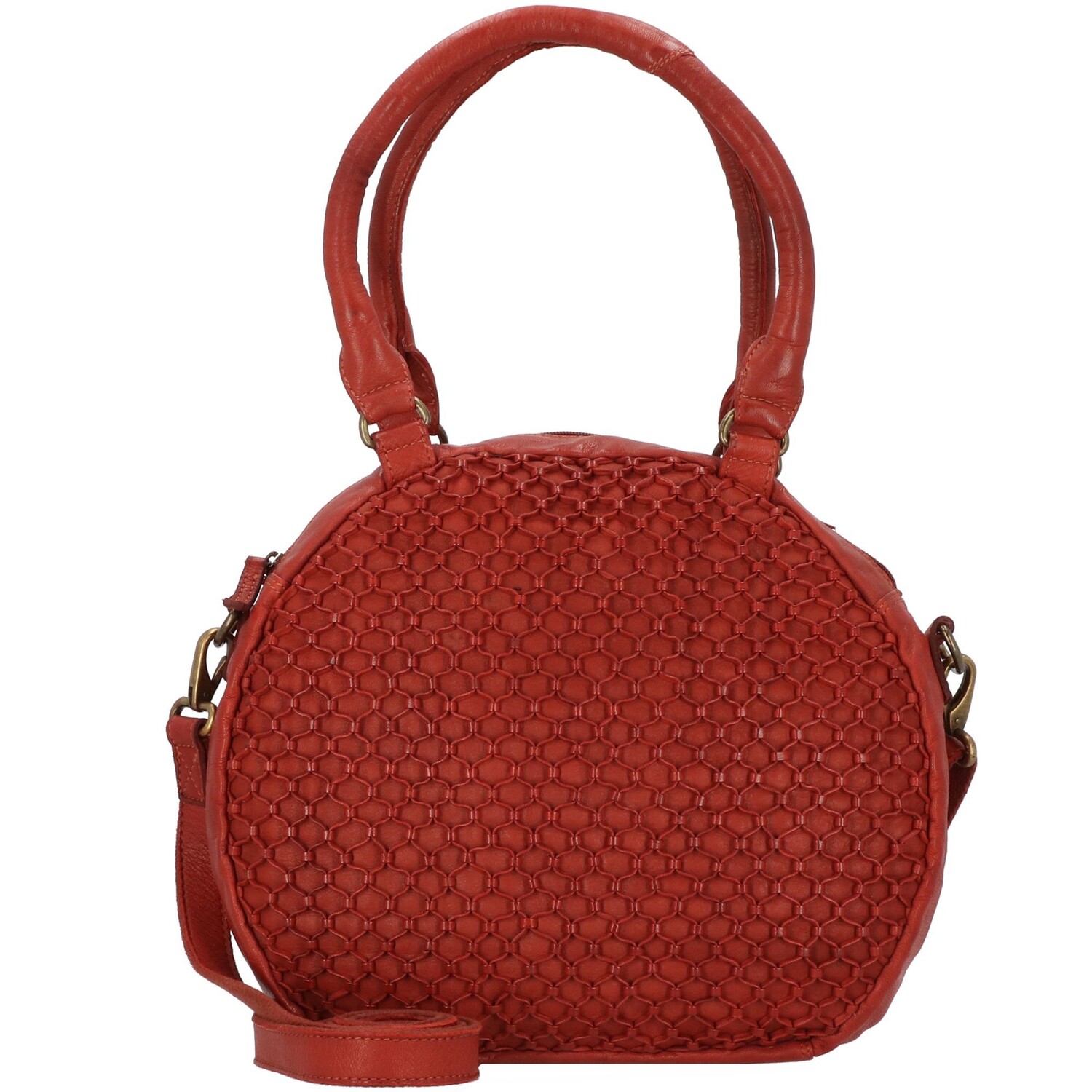 

Сумка через плечо Greenland Nature Femi & Nine Leder 34 cm, красный