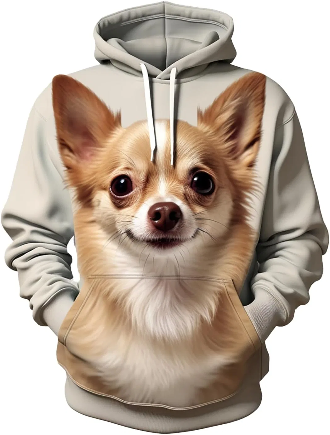 Толстовка с капюшоном, принт собаки, Generic, Dog-09