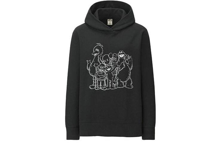 

UNIQLO Женская толстовка, цвет Black