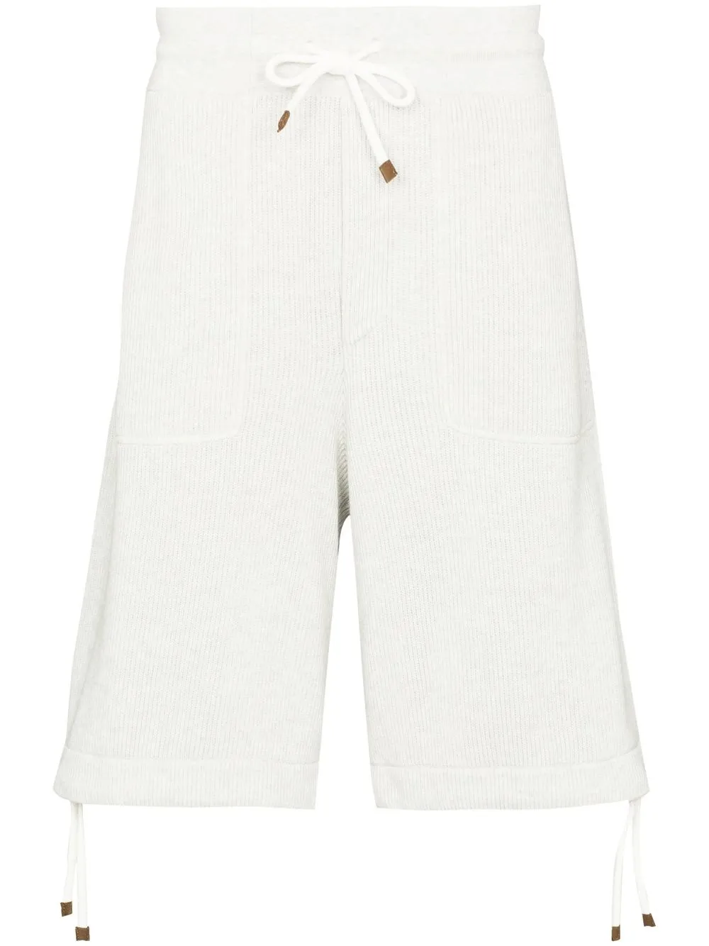 

Спортивные шорты с кулиской Brunello Cucinelli, серый