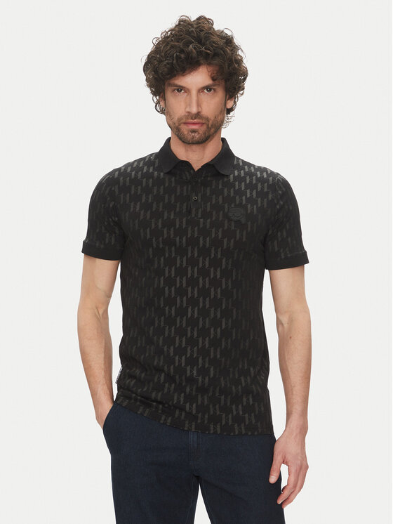 

Рубашка поло стандартный крой 745023 553231 Karl Lagerfeld, черный