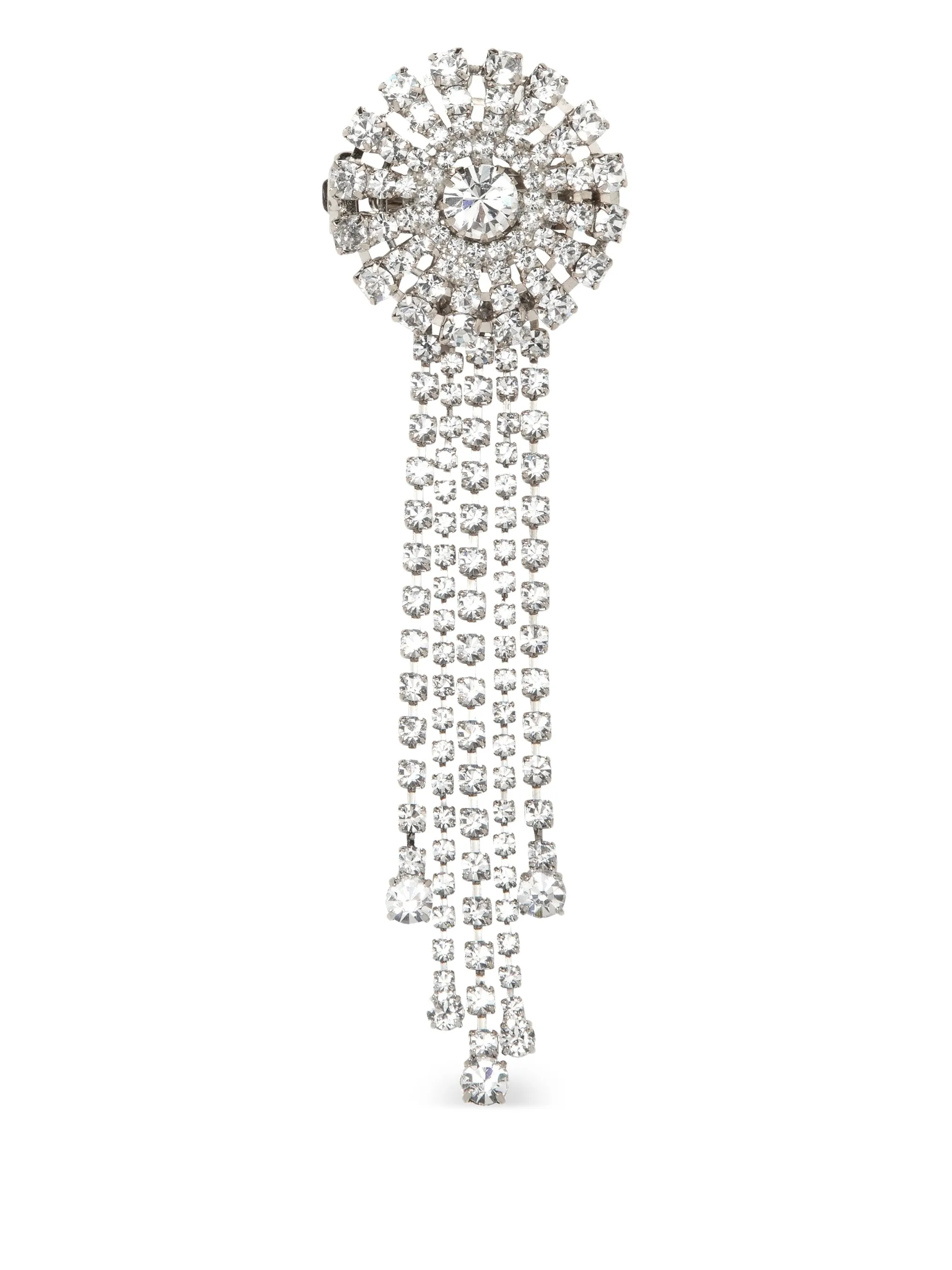 

Заколка для волос Zelina с кристаллами Jennifer Behr, серебристый