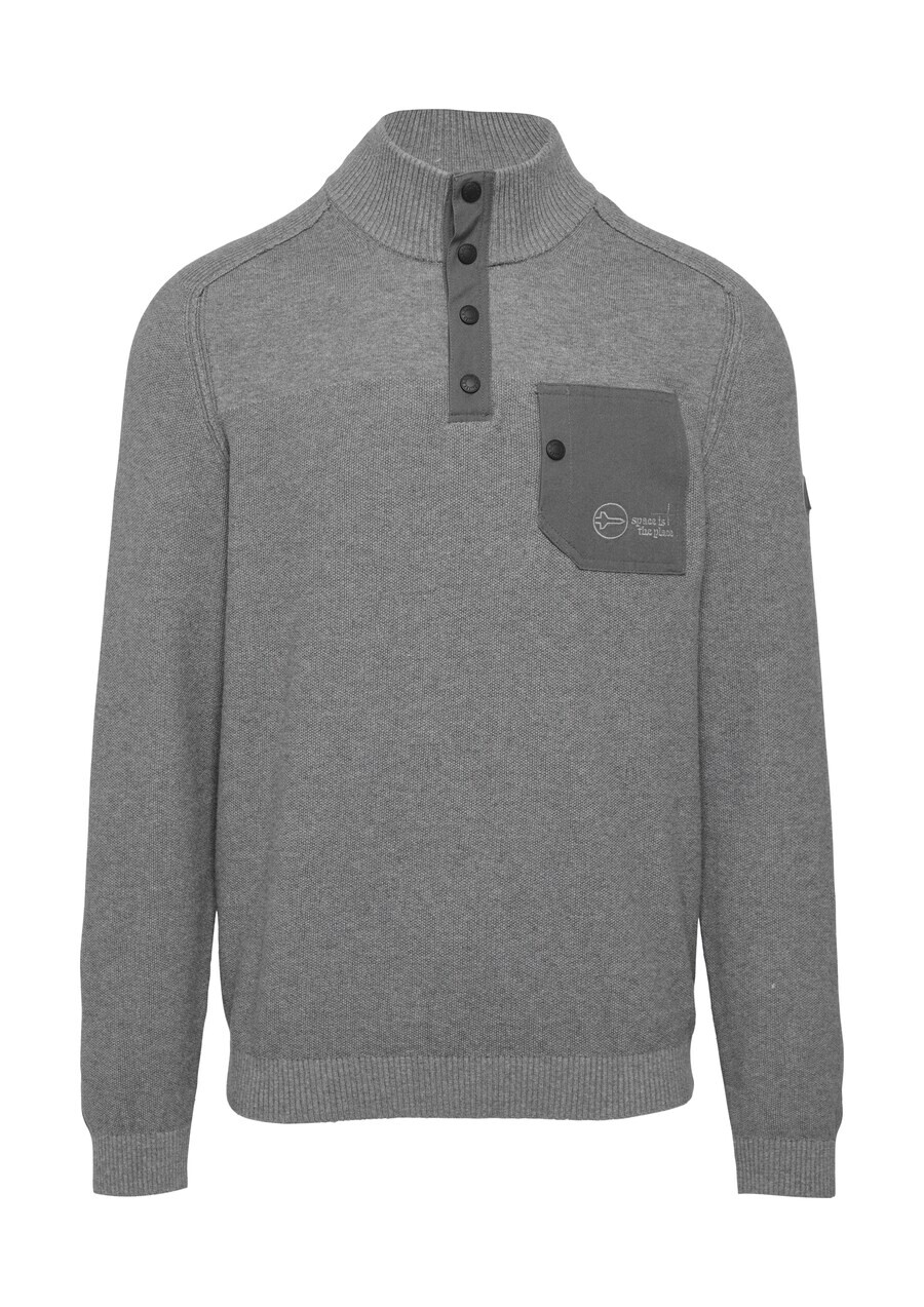 

Водолазка s.Oliver Sweater, цвет light grey/mottled grey