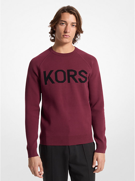 

Трикотажный свитер Kors stretch Michael Kors, красный