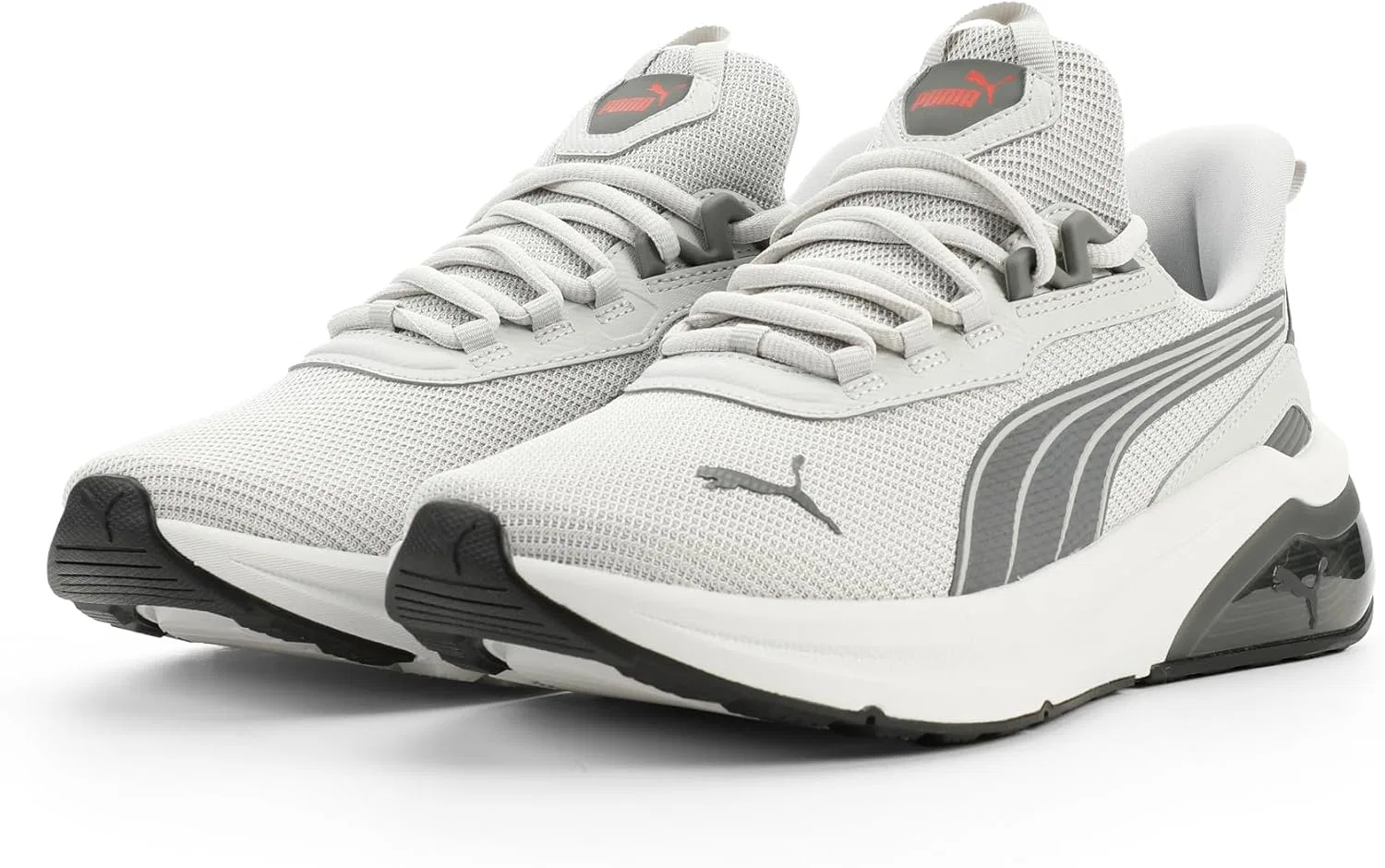 Кроссовки Puma Seeker, Cool Light Gray-Cool Dark Gray-For All Time Red