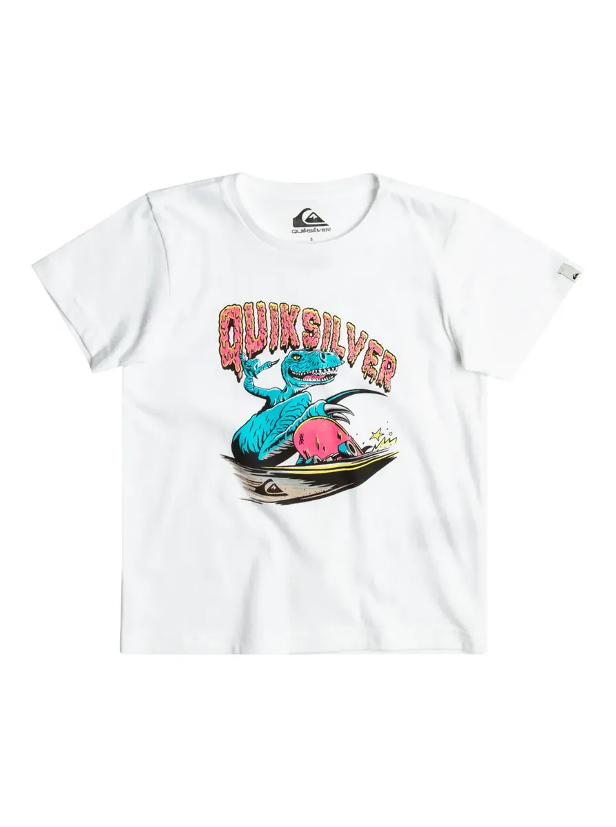 

Футболка Quiksilver "Dinos Ride", белый