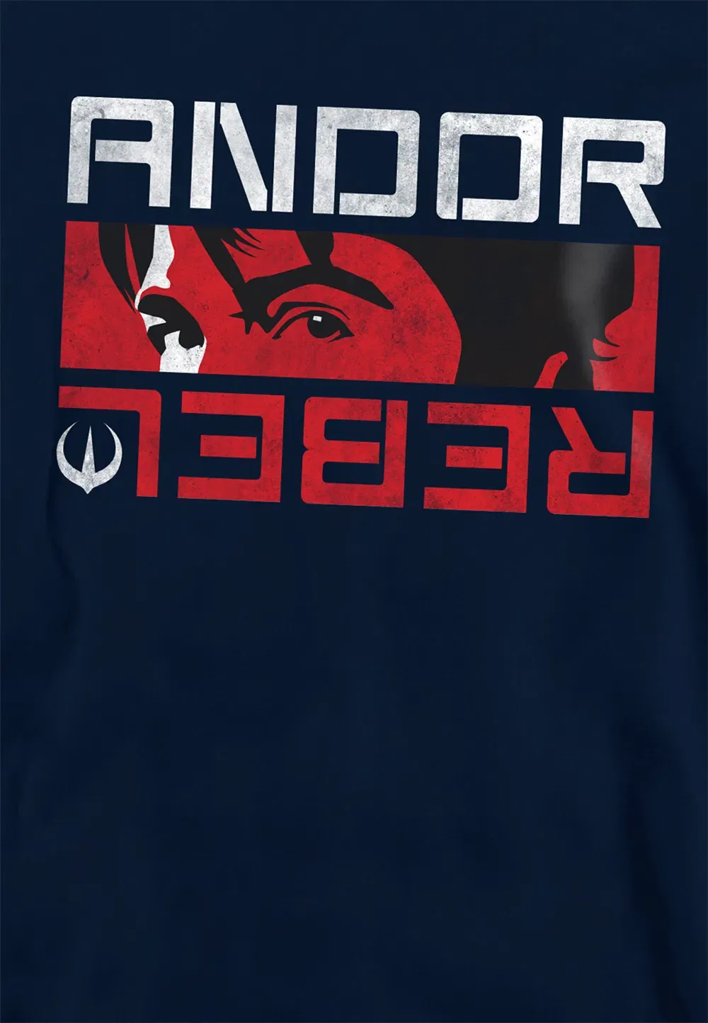 Детская толстовка Star Wars Andor Rebel Spy, Disney, темно-синий — фото 2