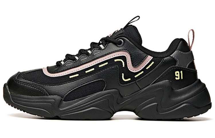 

Кроссовки женские Chunky Low-top черного цвета Anta, Черный, Кроссовки женские Chunky Low-top черного цвета Anta
