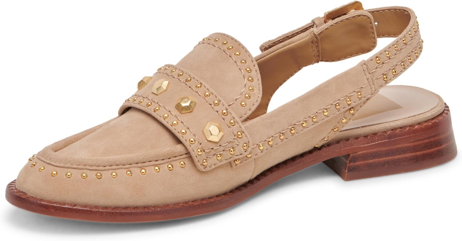 

Лоферы Dolce Vita Hardi Stud, цвет Camel Suede