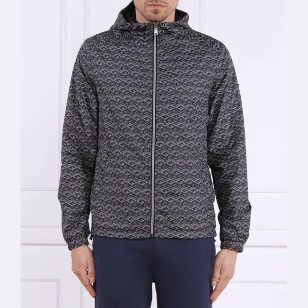 

Двусторонняя куртка стандартного кроя Guess, черный
