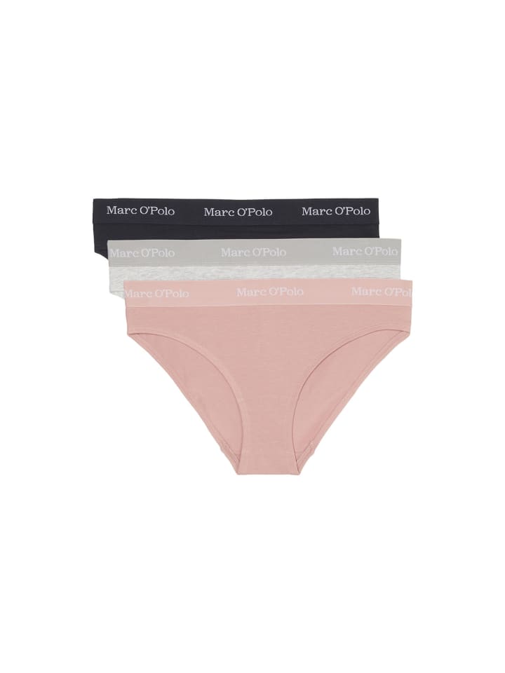 

Трусы Marc O'Polo, цвет dark navy, grey melange, rose