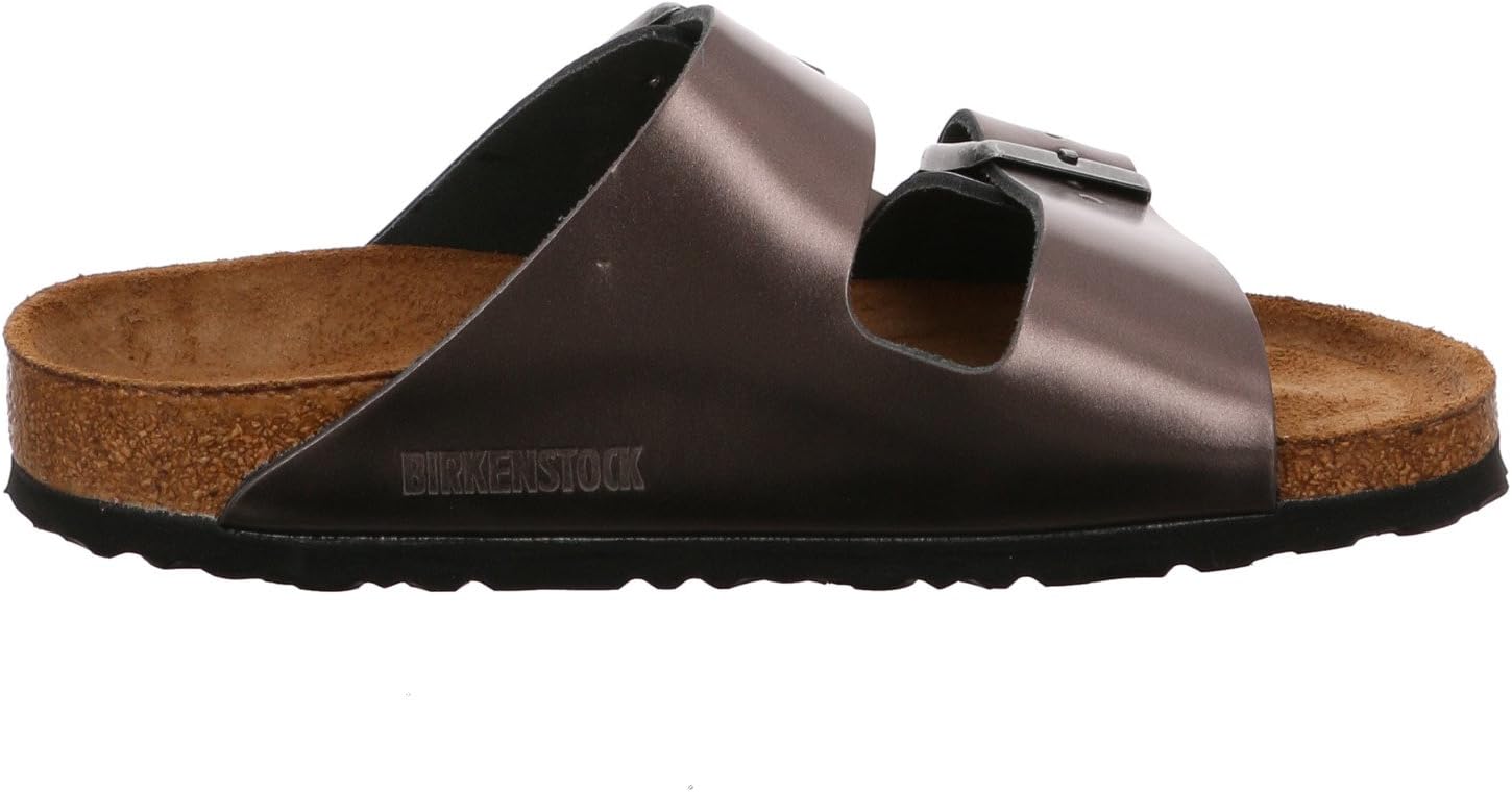 Шлепанцы унисекс Birkenstock Arizona, серый — фото 4