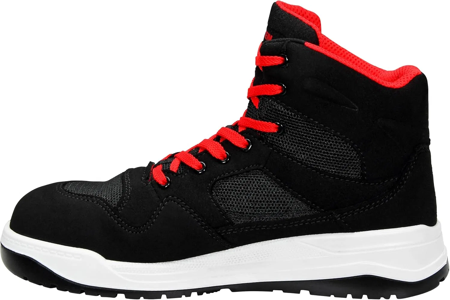 Защитные ботинки ELTEN Lakers Black Mid ESD S1PS для мужчин и женщин, текстиль, пластиковый носок (легче стального), легкие, спортивные — фото 3