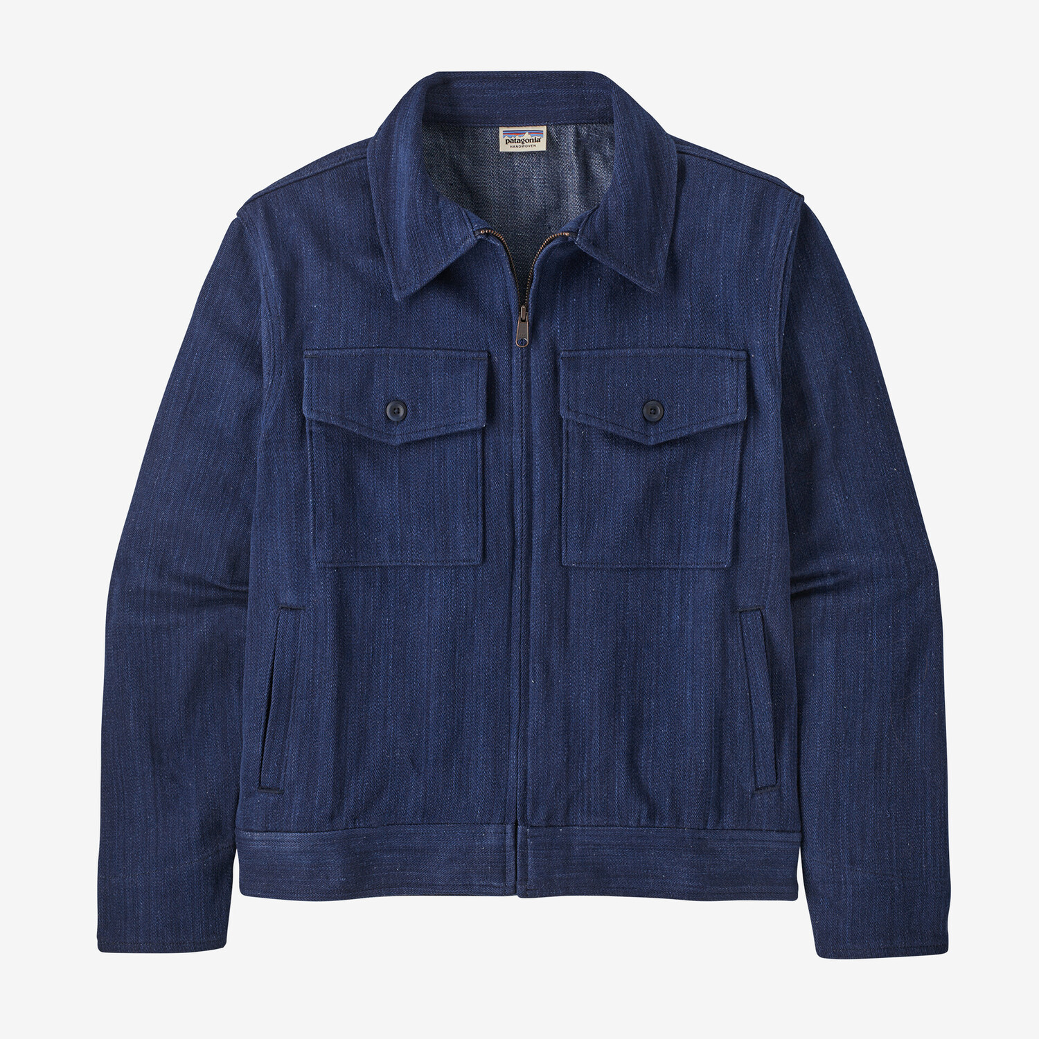 

Мужская куртка из органического хлопка Patagonia, синий