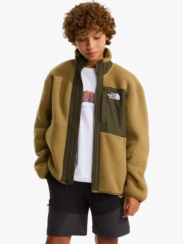 Детская куртка Yumiori на молнии, цвет кедр/серо-коричневый The North Face — фото 3