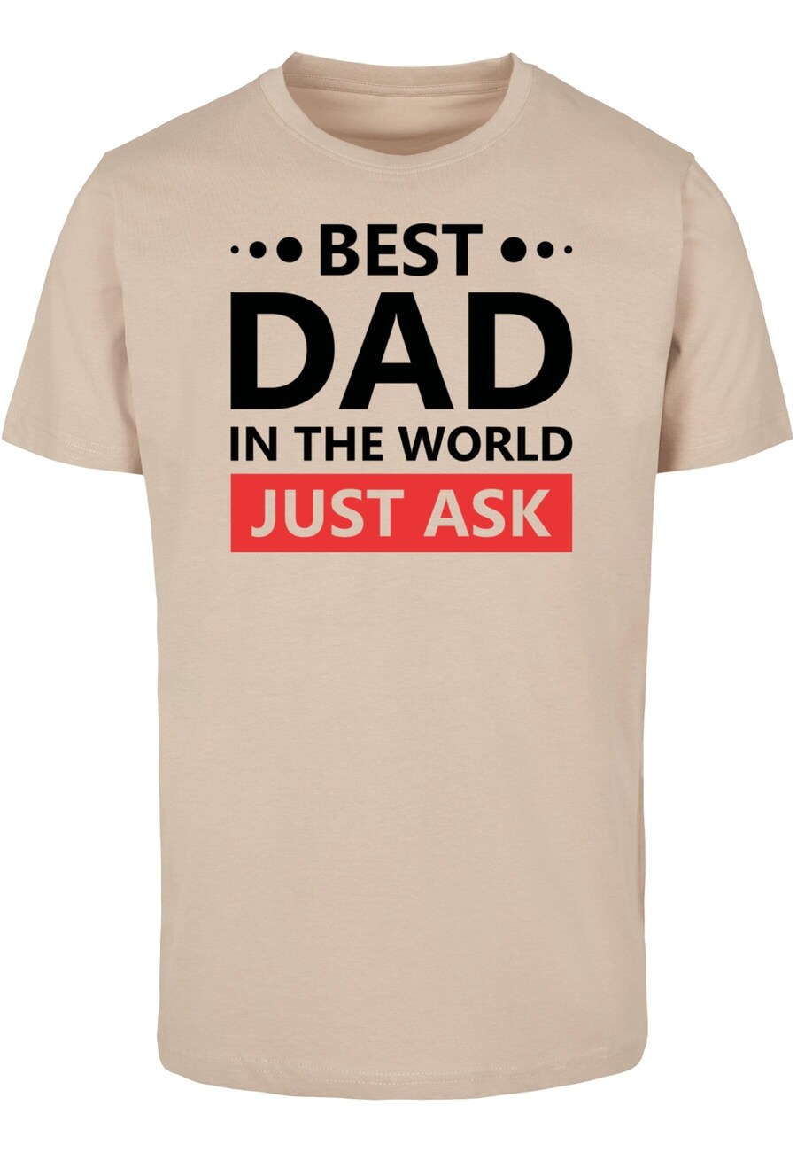 

Рубашка Merchcode Fathers Day - Best dad, just ask, песочный